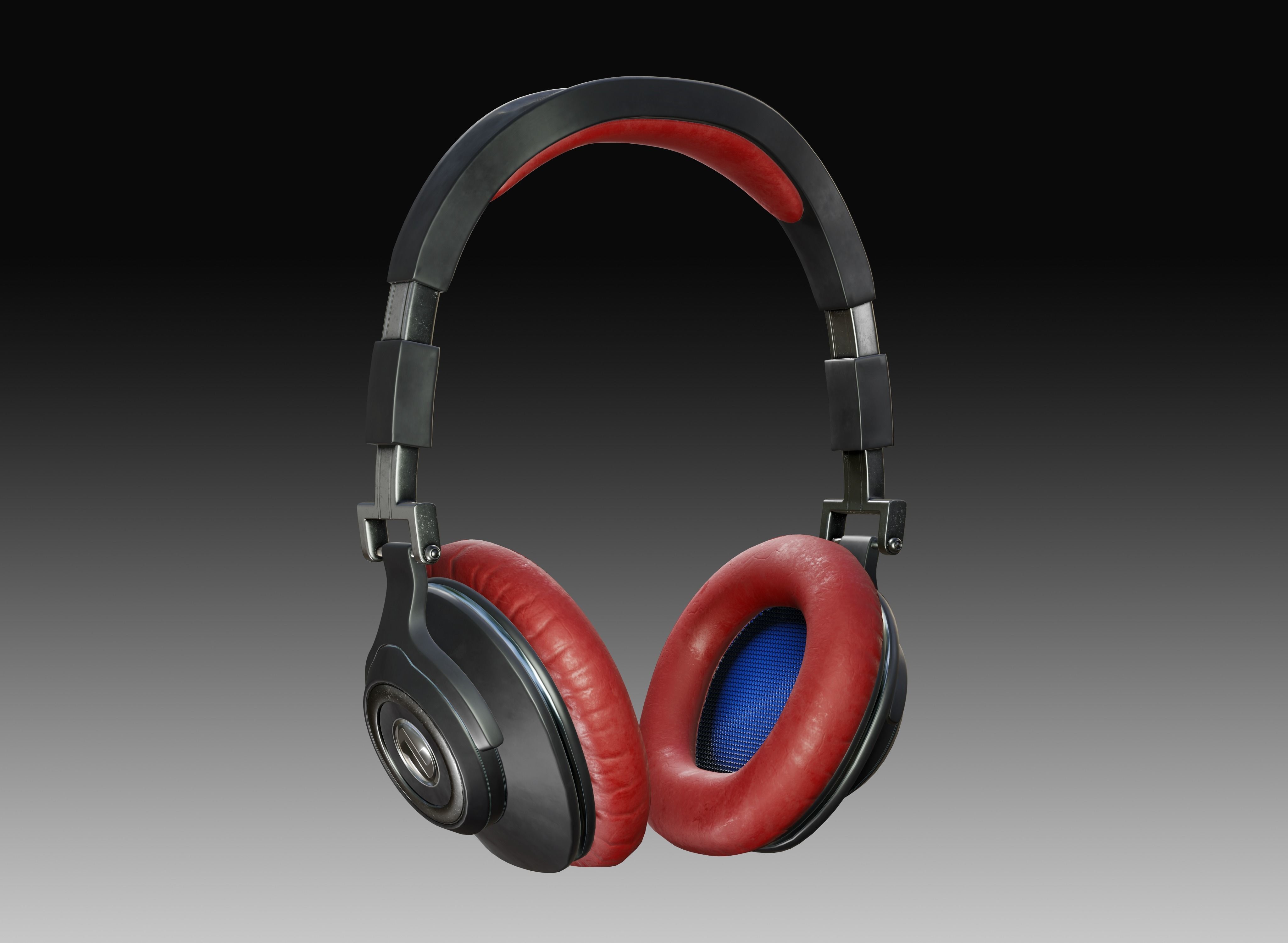 Headphone Wireless 3d Model 3D model_2