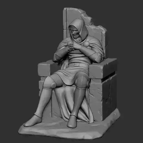Dr Doom model for 3d print 3D print model