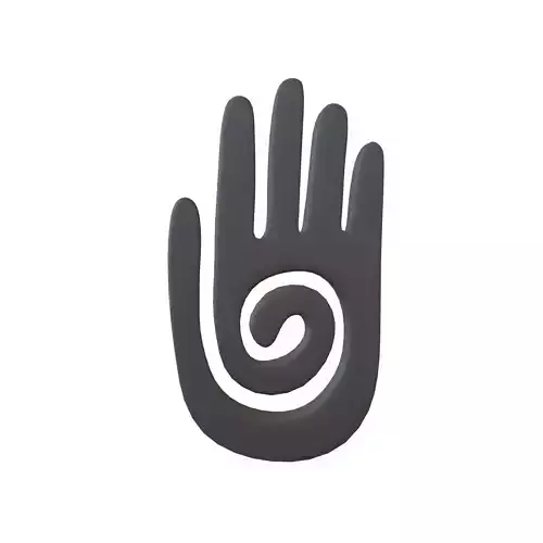 Hamsa Hand Symbol v1 001