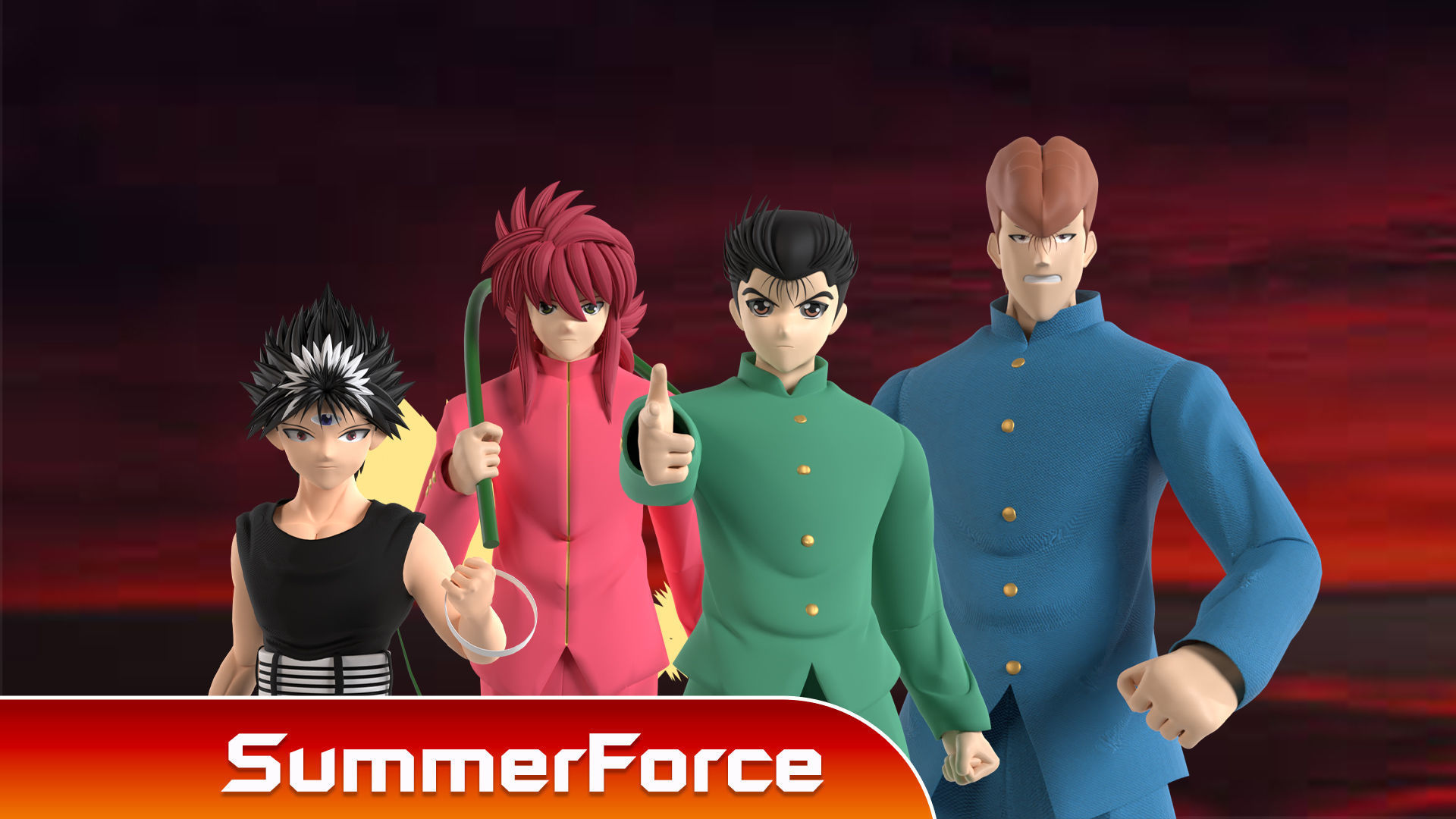 Hiei - YuYu Hakusho 3D model_4