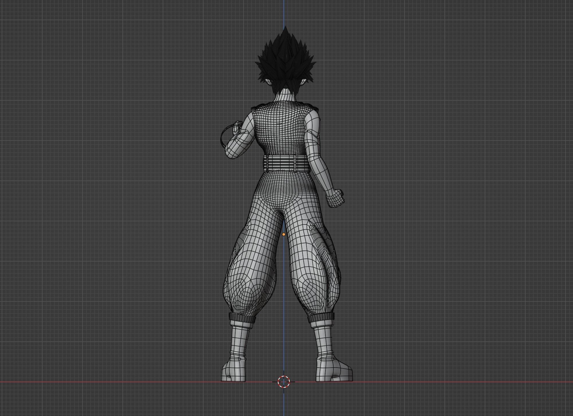 Hiei - YuYu Hakusho 3D model_12