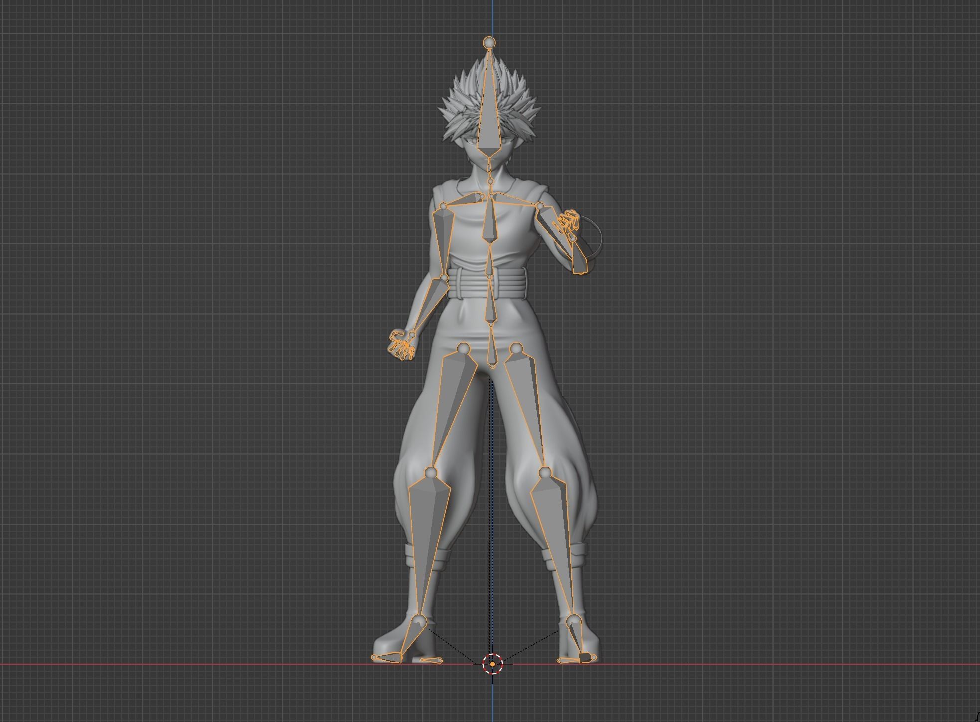 Hiei - YuYu Hakusho 3D model_14