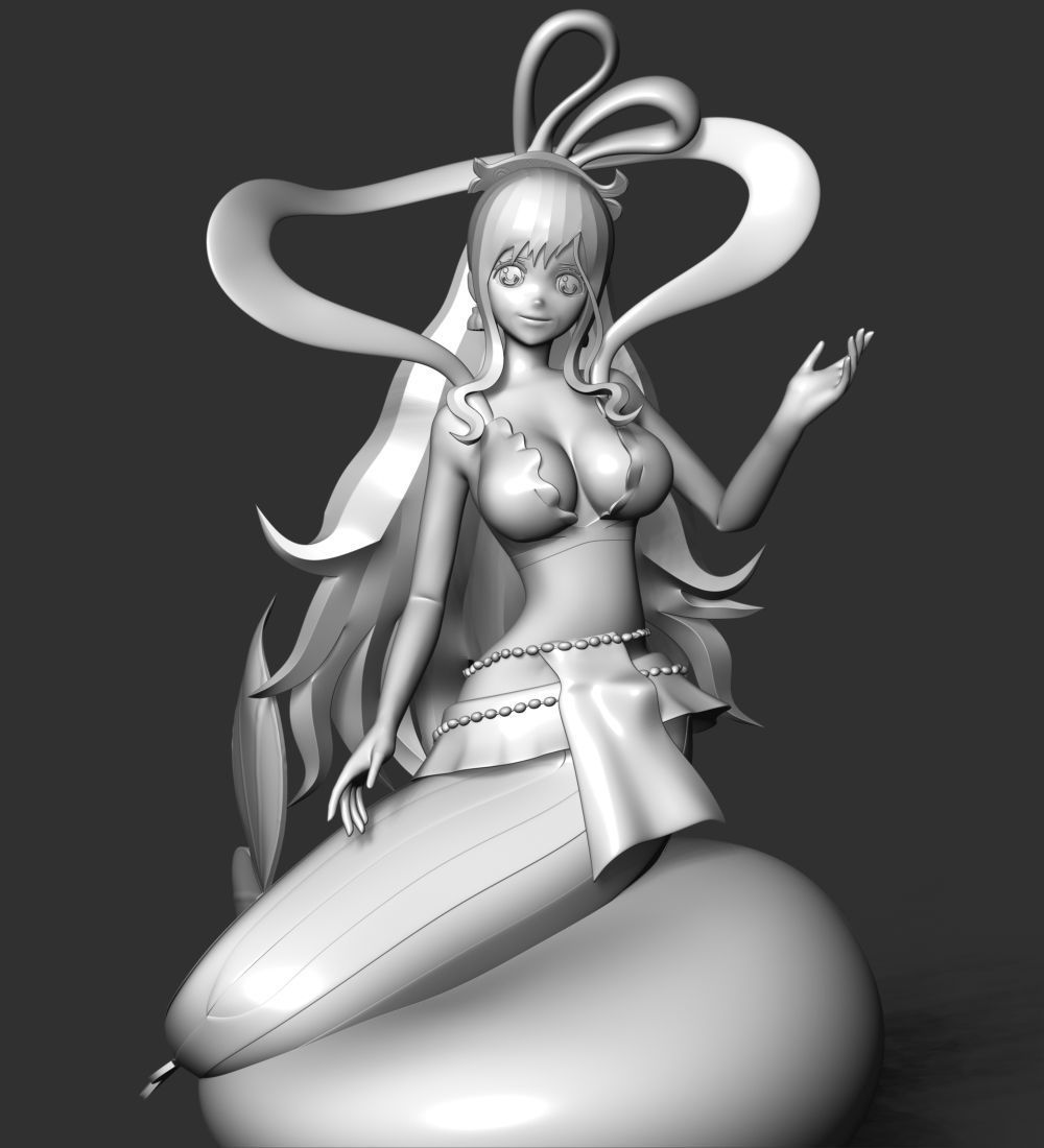 Shirahoshi - One Piece Battle Dance 3D print model_15
