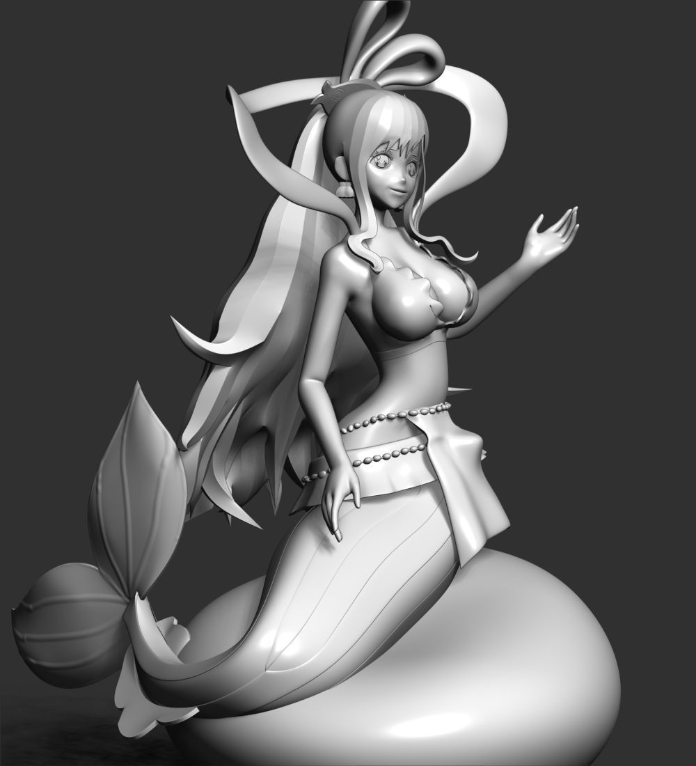 Shirahoshi - One Piece Battle Dance 3D print model_17