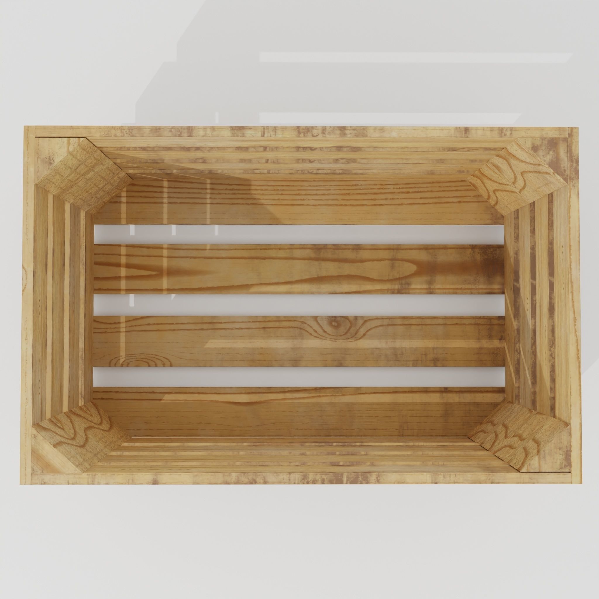 Wooden crate 03 3D model_9
