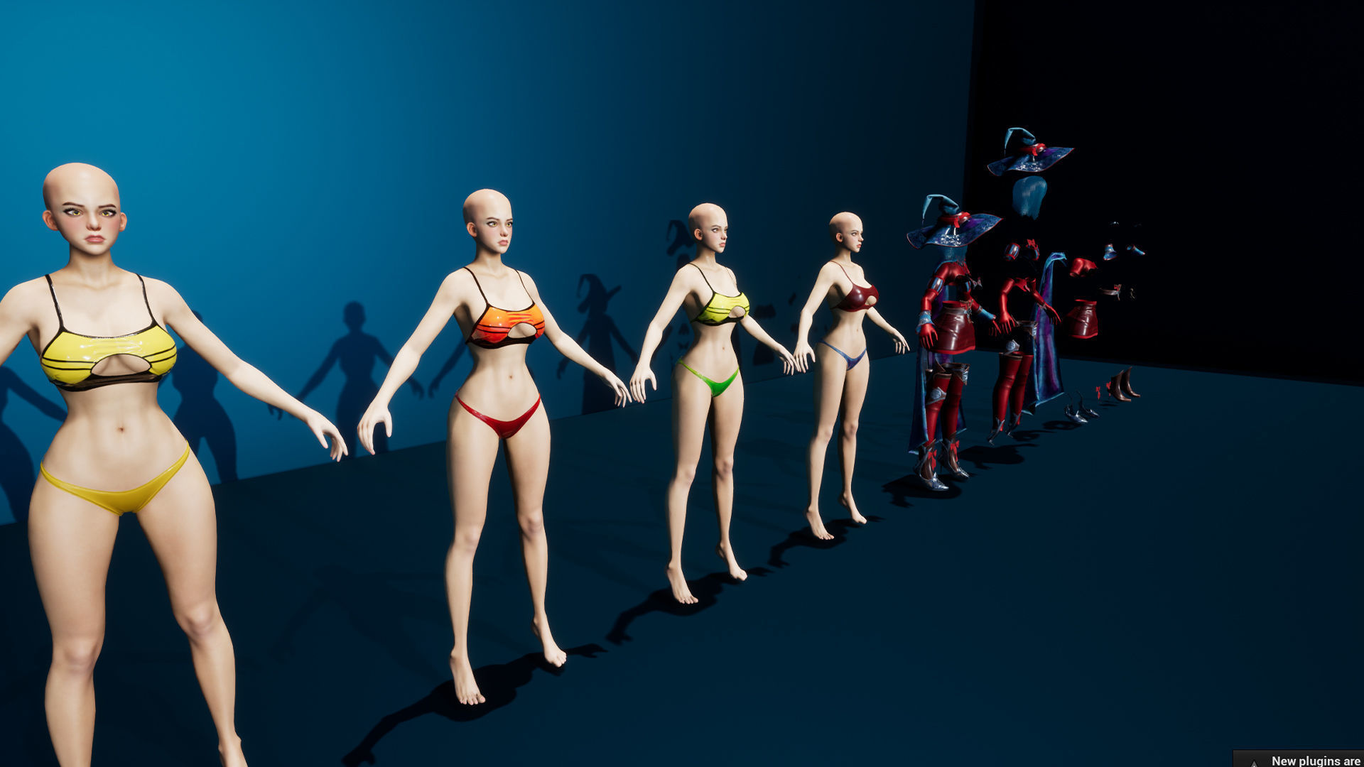 Witch  Low-poly 3D model_18