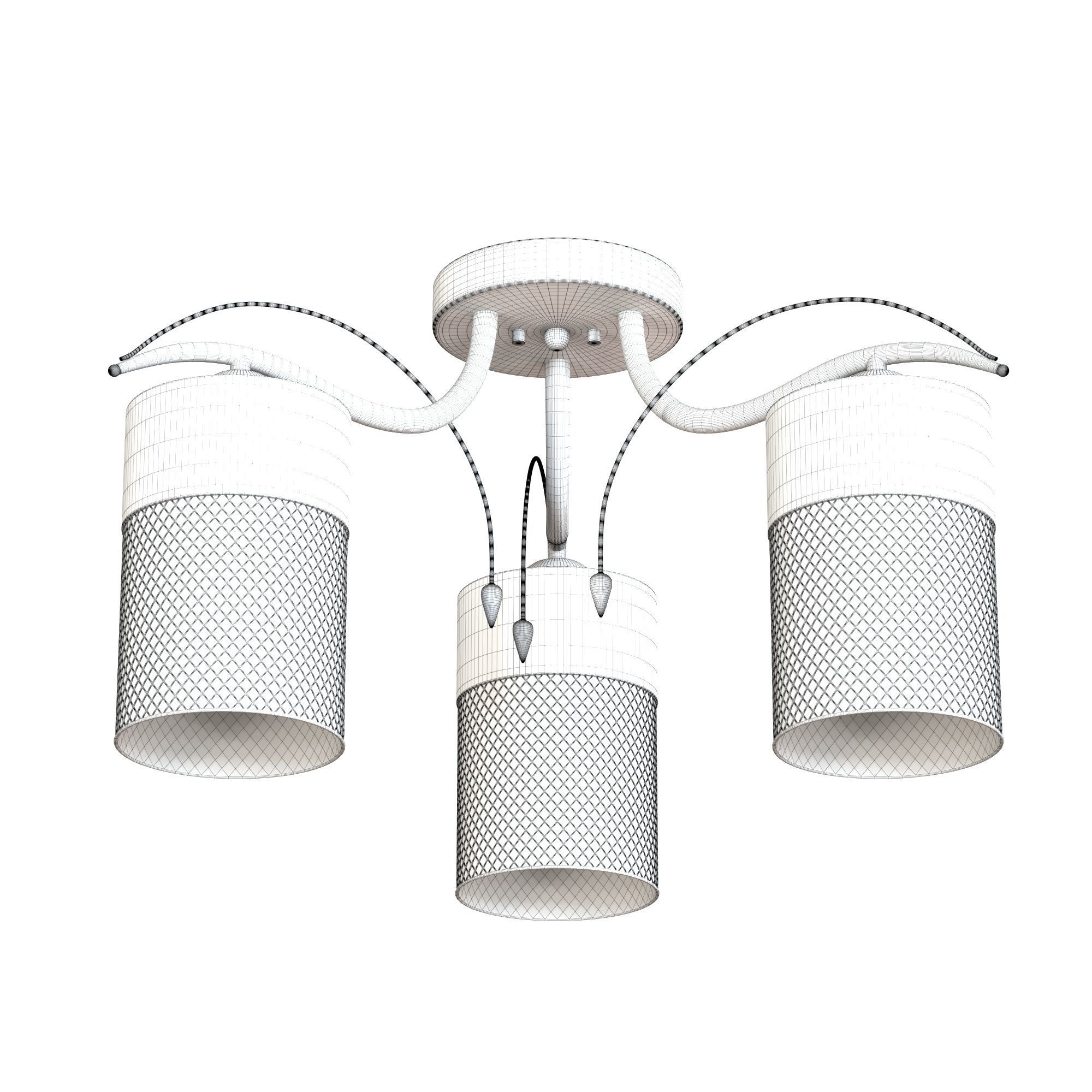 Ceiling chandelier Rivoli Hulda 3D model_1