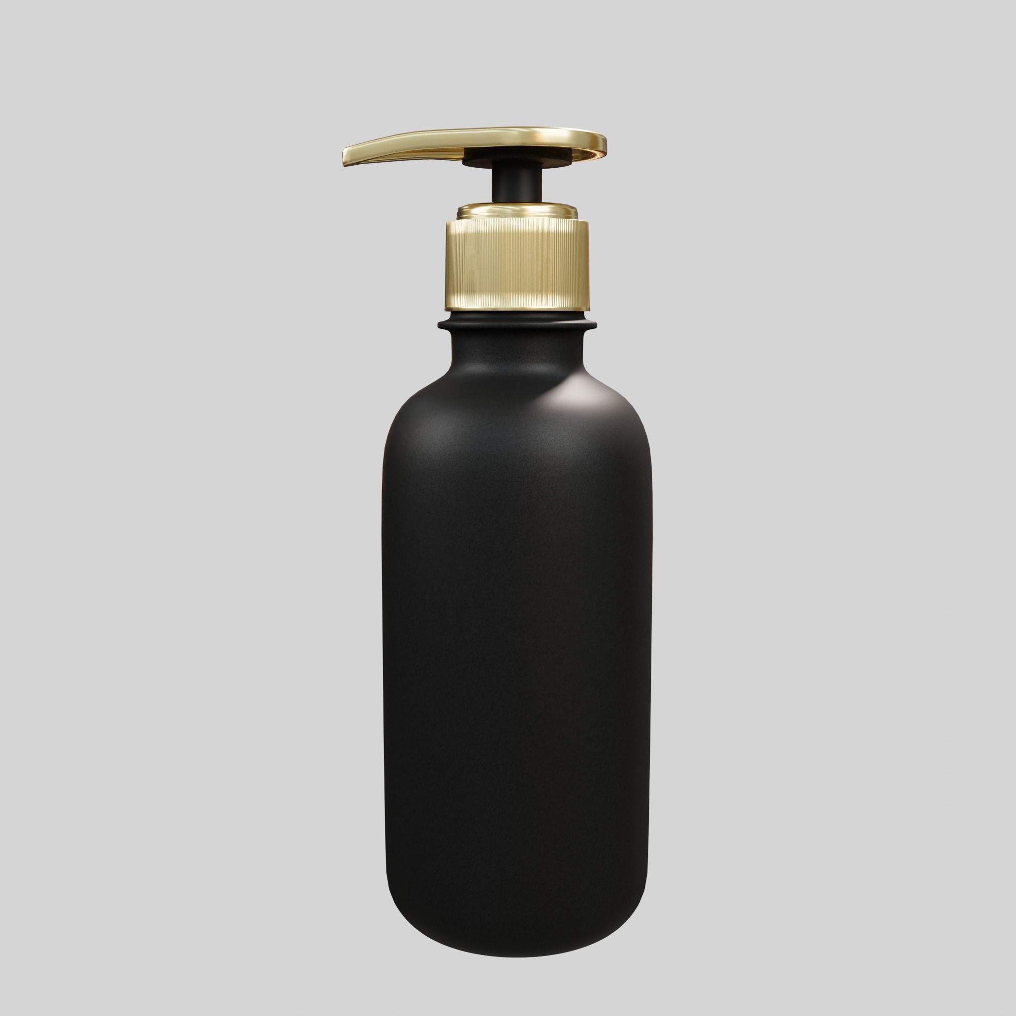Foaming soap sprayer for hand washing Low-poly 3D model_1