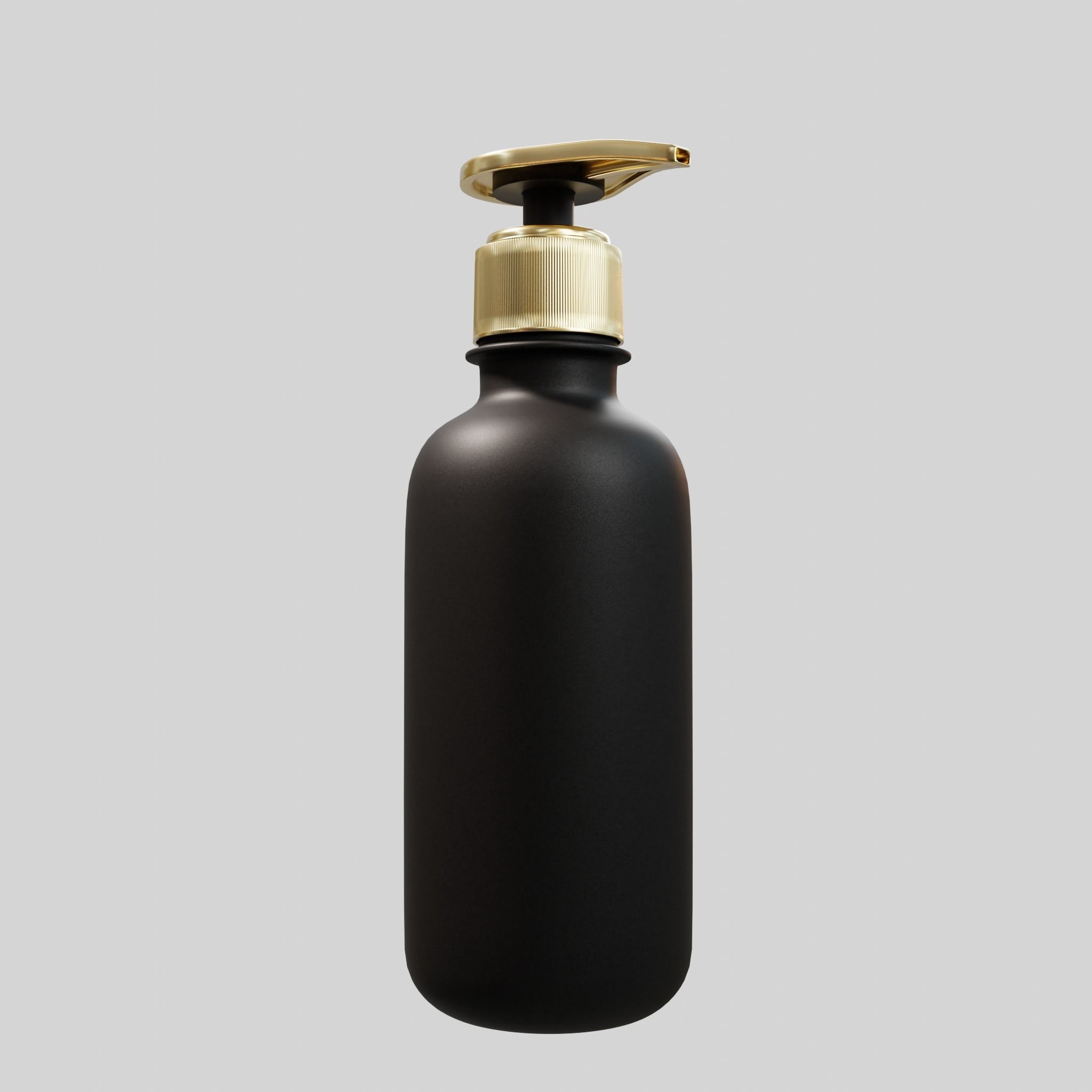 Foaming soap sprayer for hand washing Low-poly 3D model_3