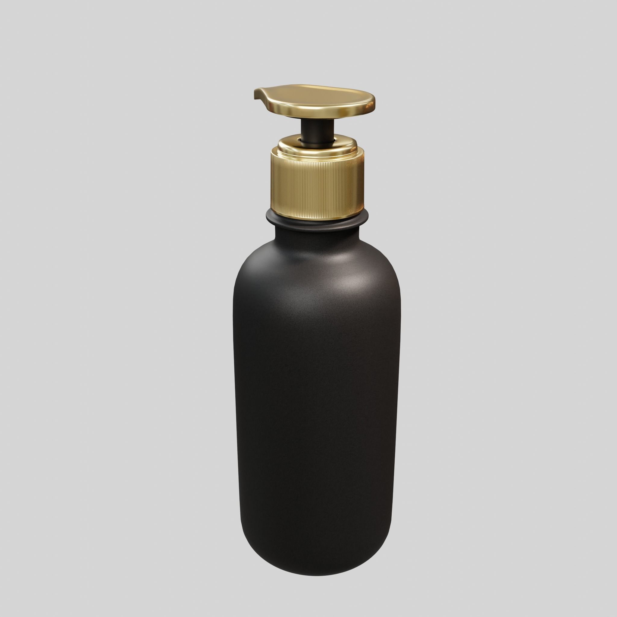 Foaming soap sprayer for hand washing Low-poly 3D model_2