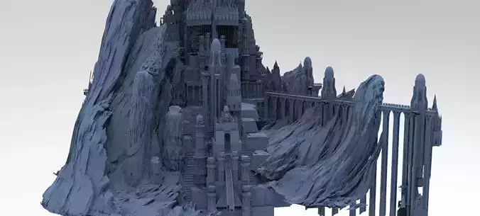 Fantasy Mongolia Ruins