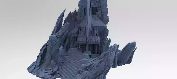 Mountain rocks Mongolia Monolith steps 