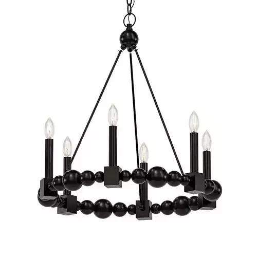 Randers Light Bead Chandelier