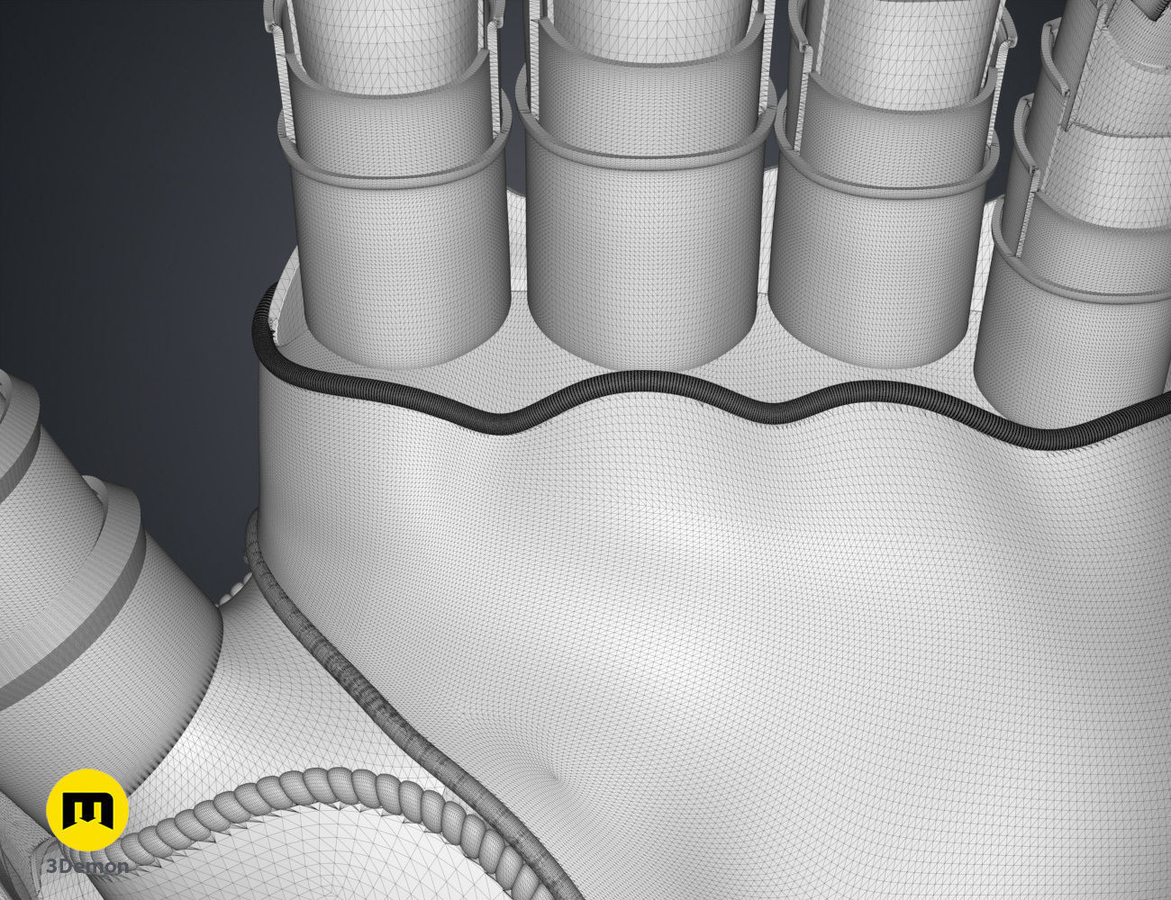 The Infinity Gauntlet - Wearable Replica 3D print model_15