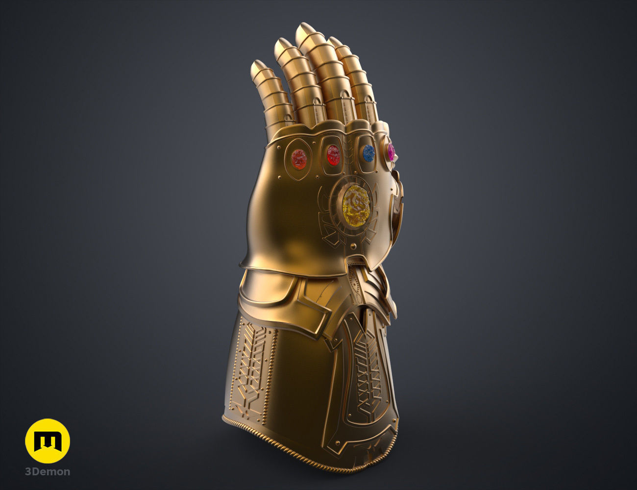 The Infinity Gauntlet - Wearable Replica 3D print model_21