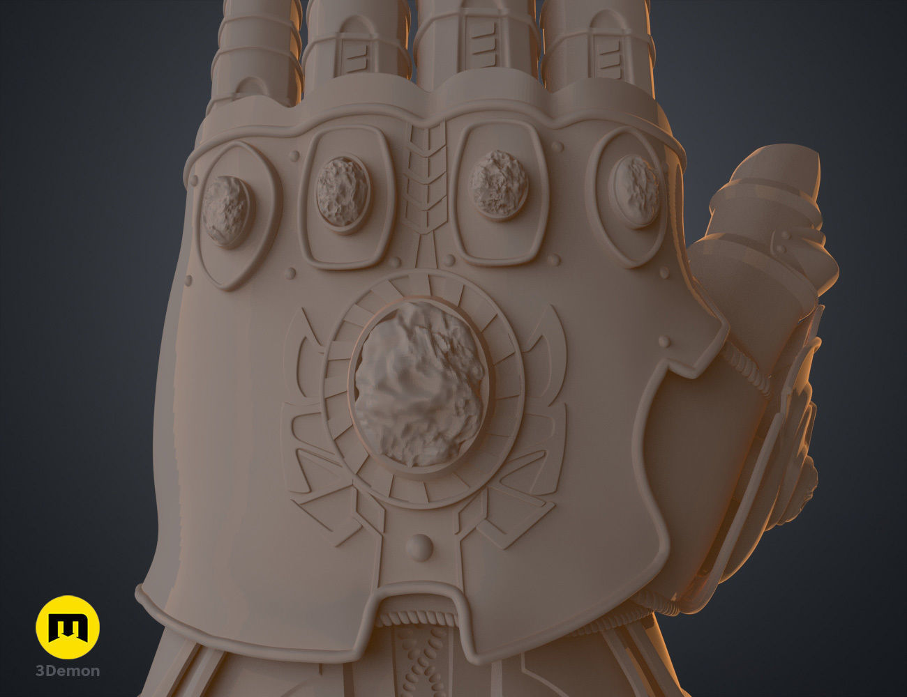 The Infinity Gauntlet - Wearable Replica 3D print model_12