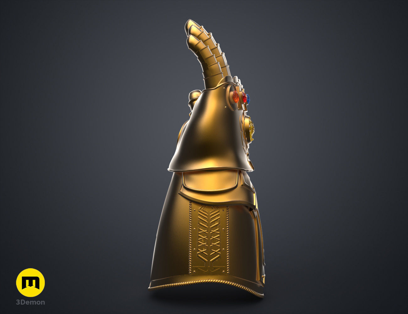 The Infinity Gauntlet - Wearable Replica 3D print model_2