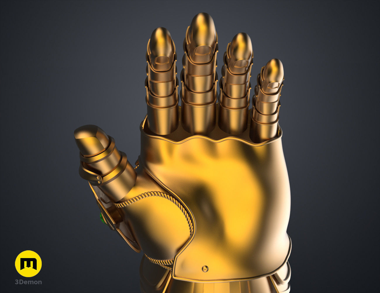 The Infinity Gauntlet - Wearable Replica 3D print model_5