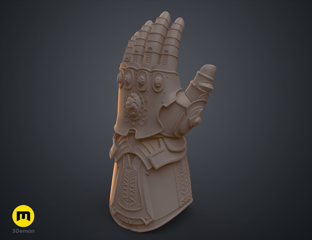 The Infinity Gauntlet - Wearable Replica 3D print model_8