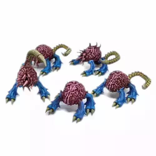 Mind Eater Parasites The Intellect Devourer Fantasy Miniatures 3D print model