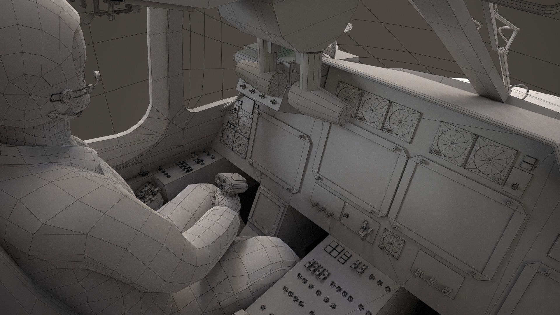 Kamov Ka-52 Alligator Camo Basic Animation Low-poly 3D model_26