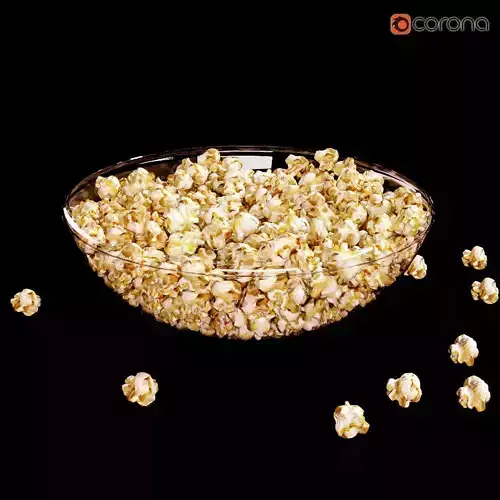 Popcorn in bowl