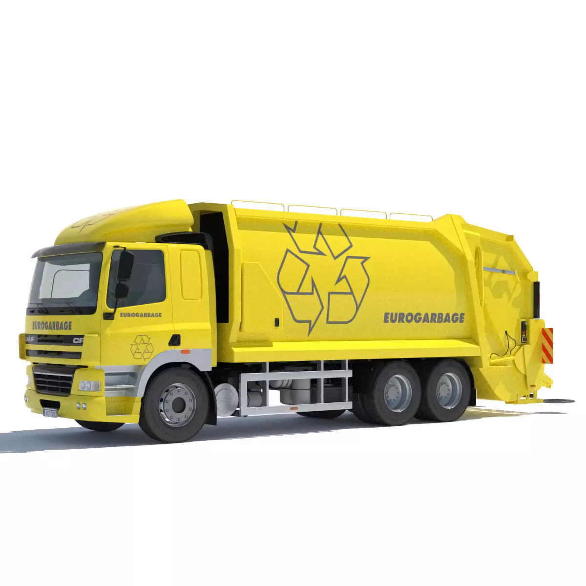 DAF CF 85 Garbage Truck 3D model_0