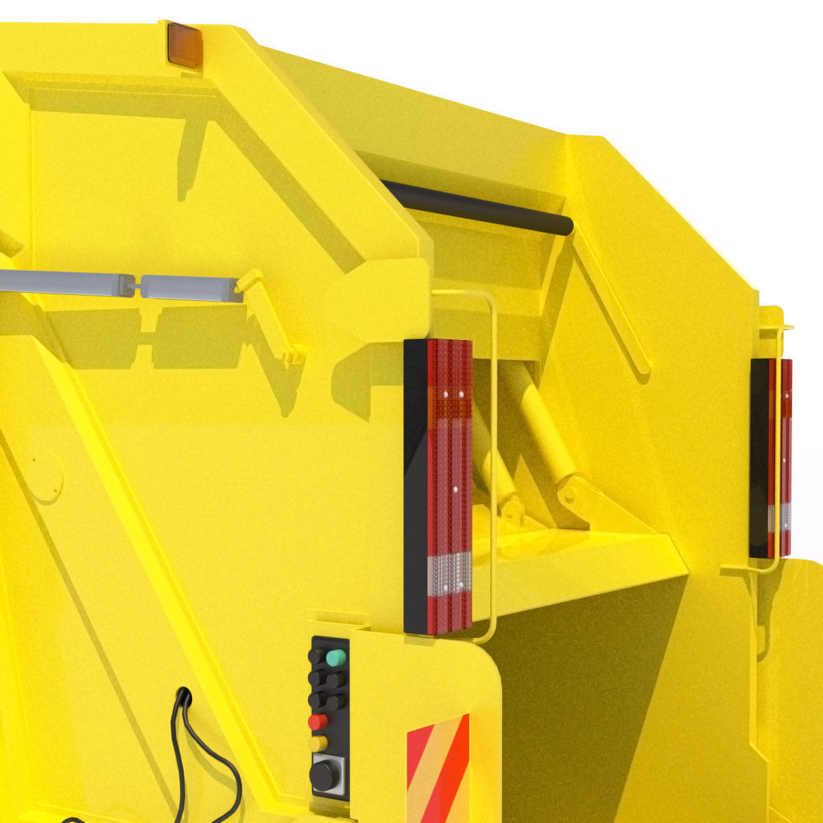 DAF CF 85 Garbage Truck 3D model_13