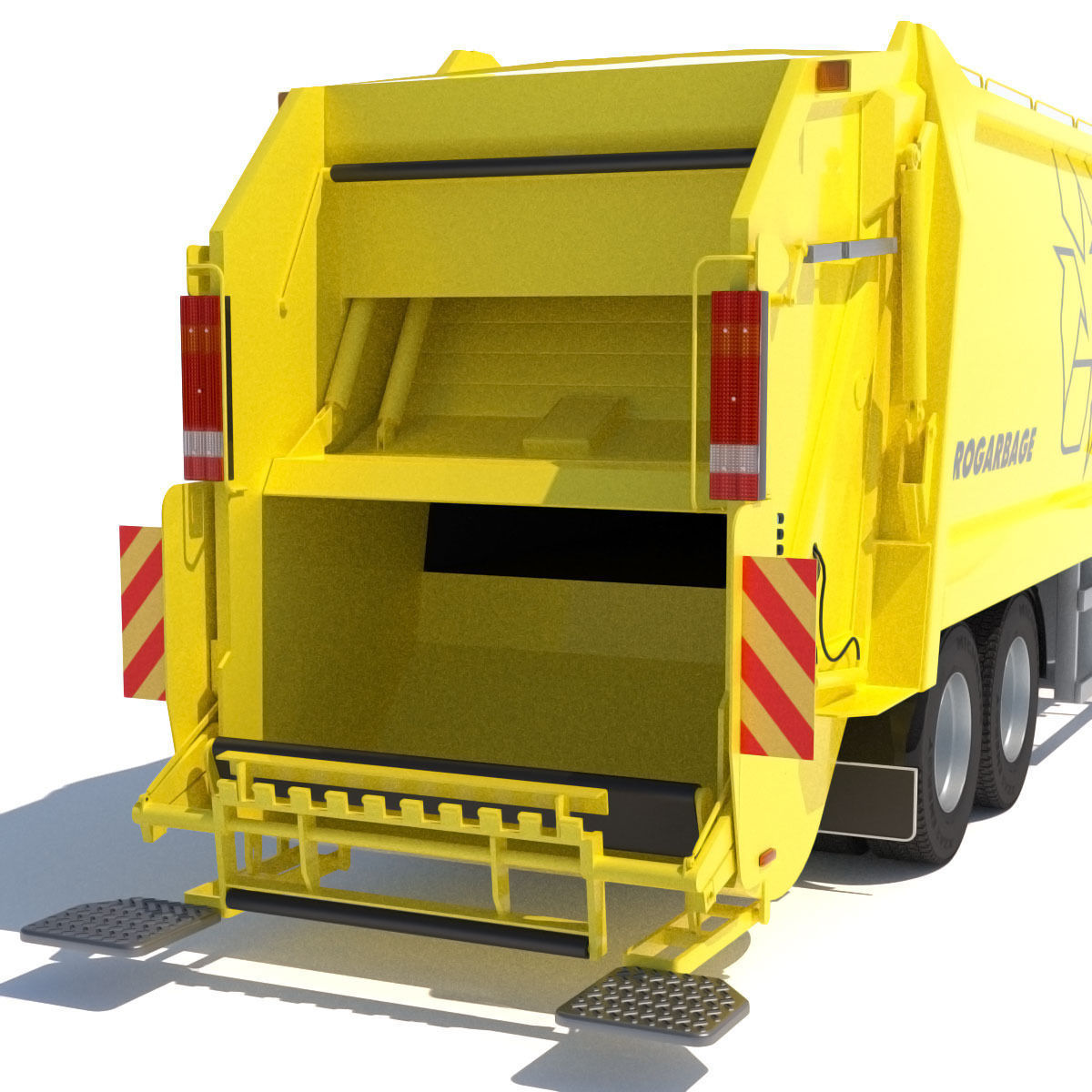 DAF CF 85 Garbage Truck 3D model_10