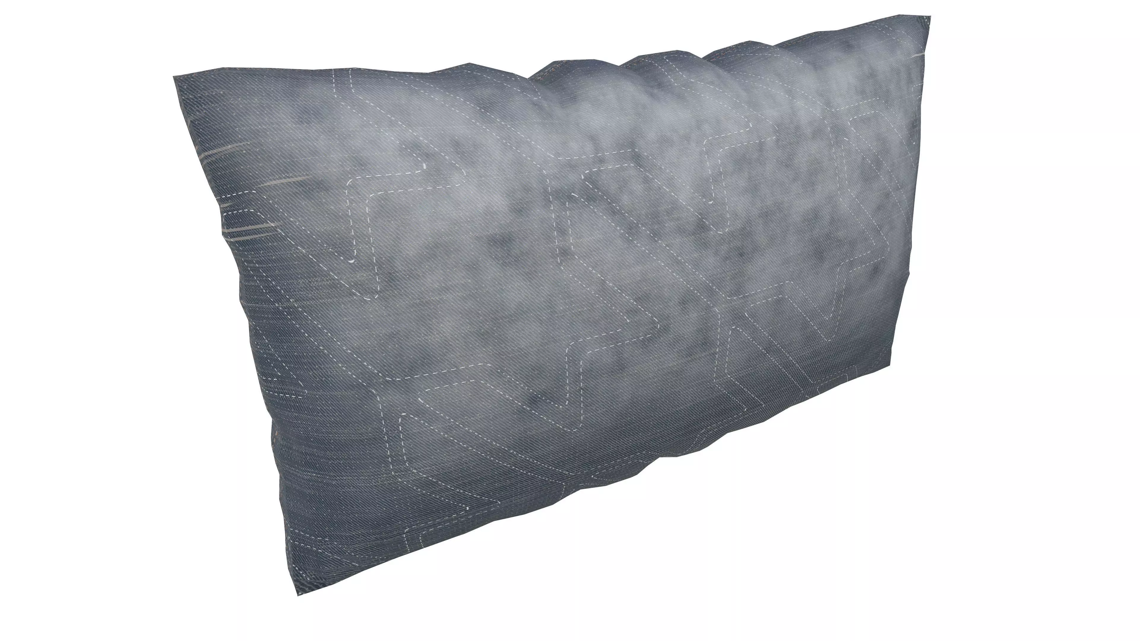 Pillow 3D Model AR VR Low-poly 3D model_0