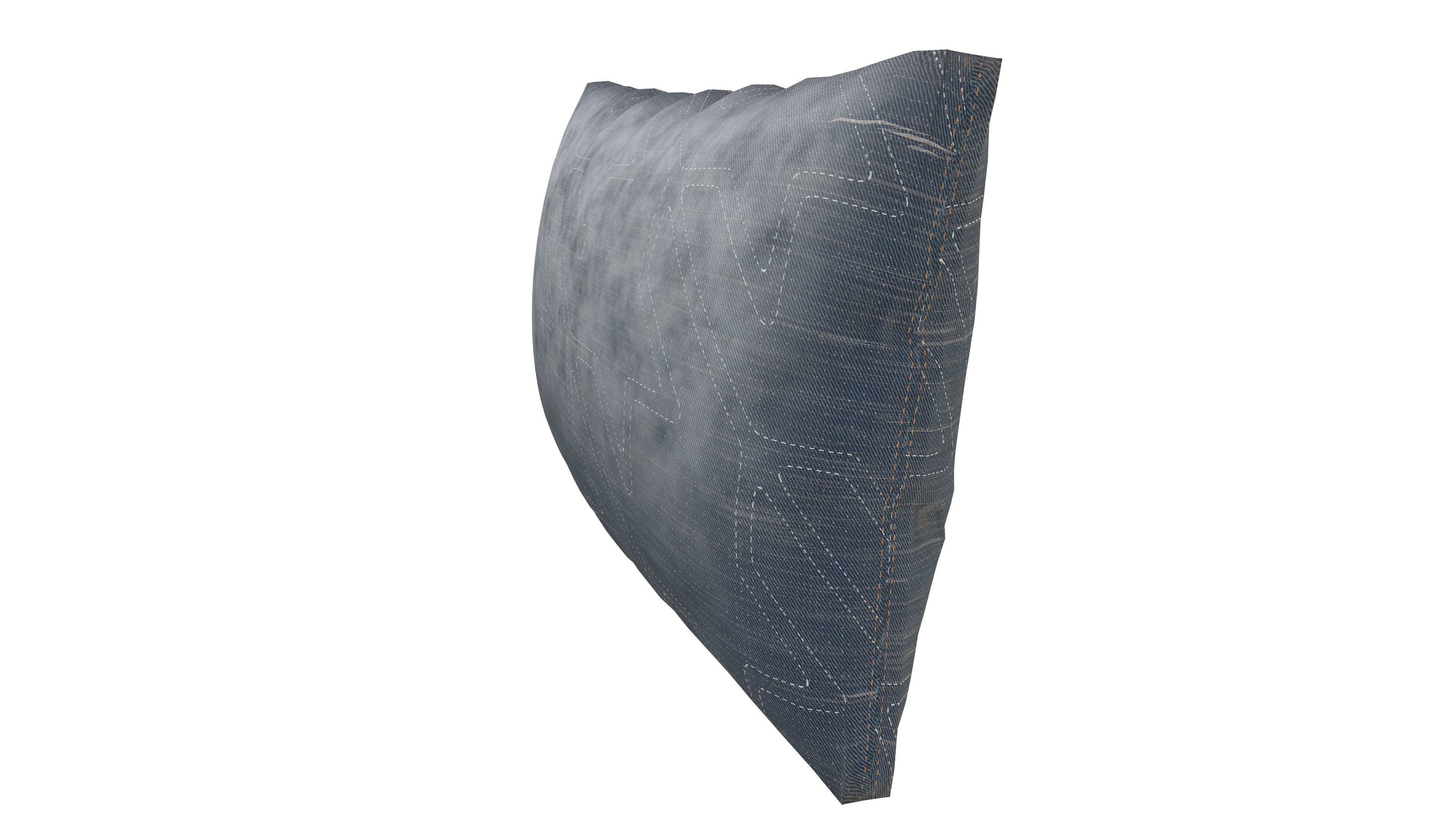 Pillow 3D Model AR VR Low-poly 3D model_4