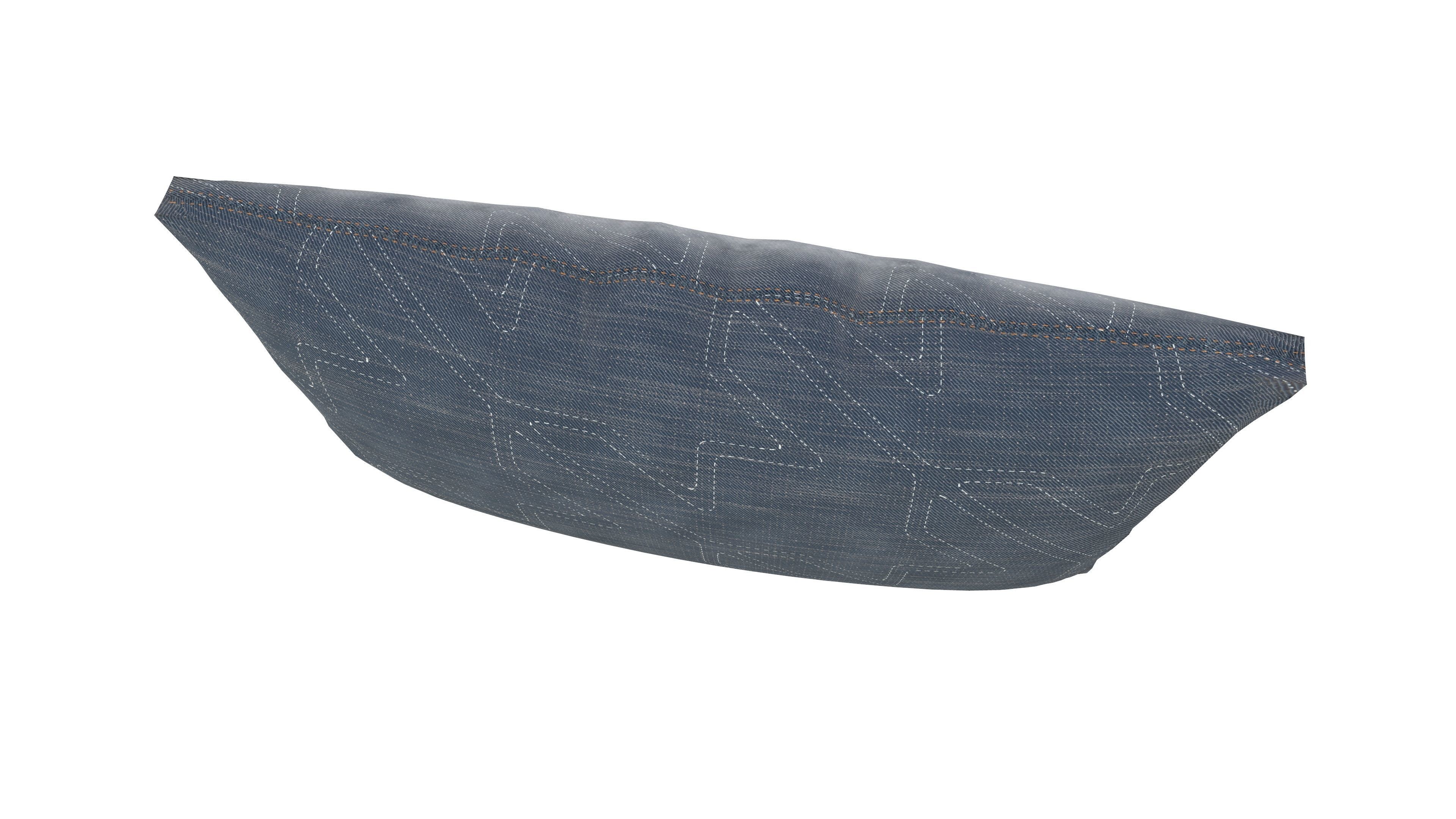 Pillow 3D Model AR VR Low-poly 3D model_9