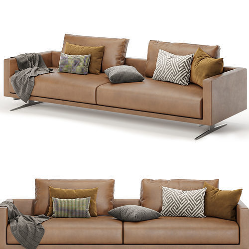 campiello sofa by flexform 3D model 2