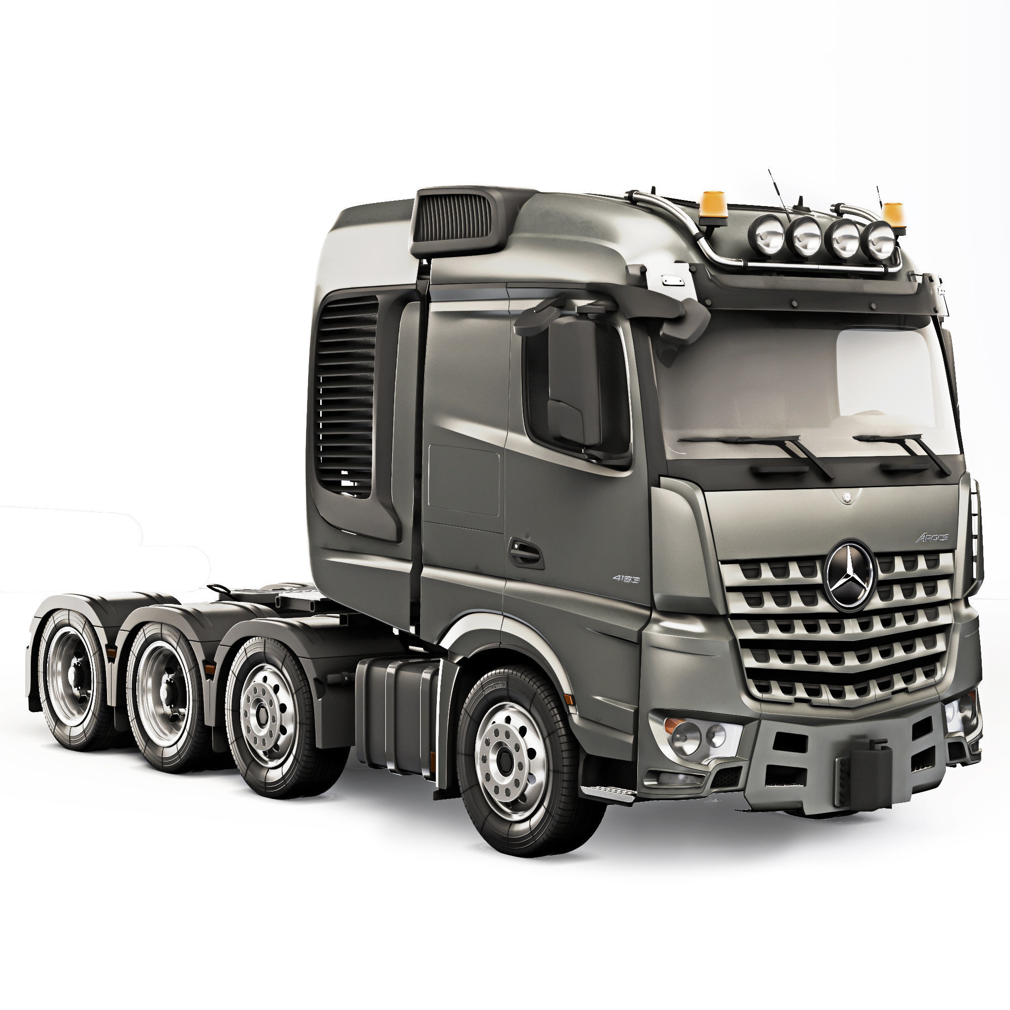 Mercedes-Benz Arocs 4163 8x4 2020 3D model_8