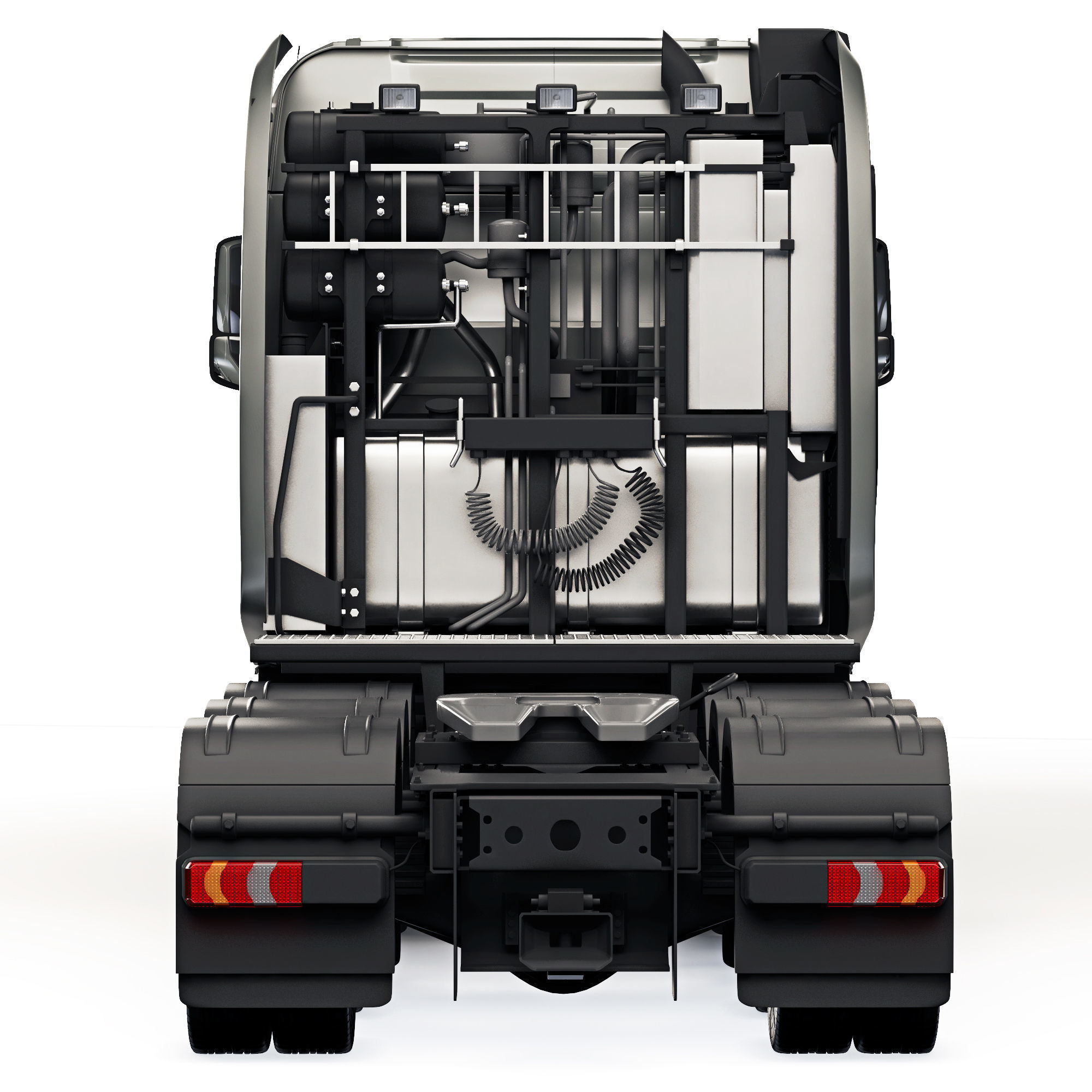 Mercedes-Benz Arocs 4163 8x4 2020 3D model_6