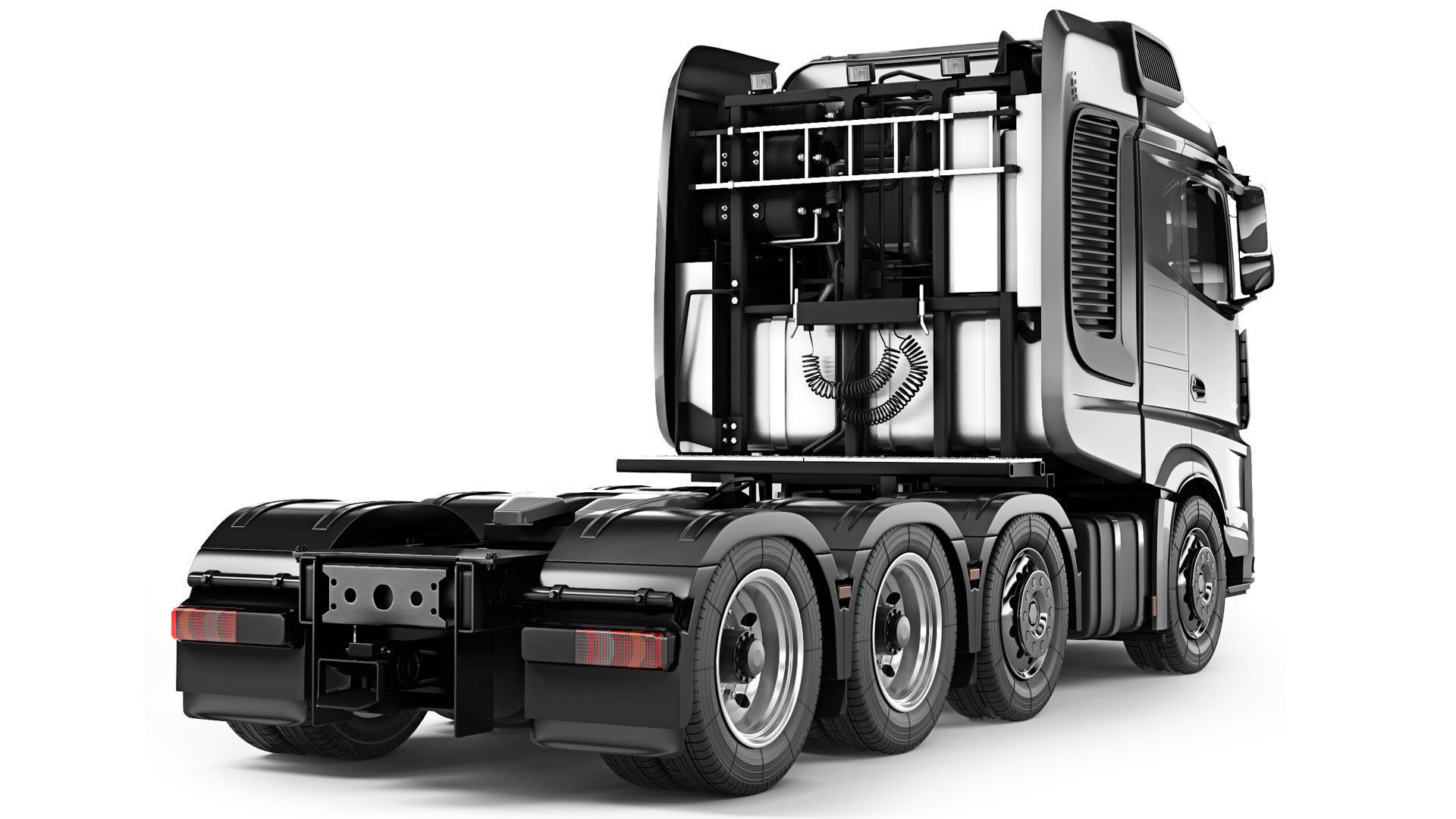 Mercedes-Benz Arocs 4163 8x4 2020 3D model_1