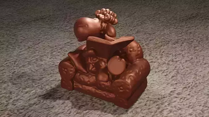 Mouton livre 3D print model