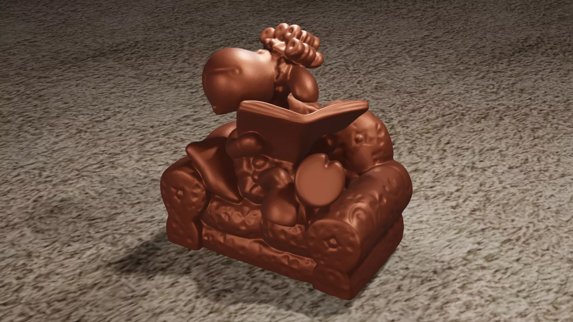 Mouton livre 3D print model