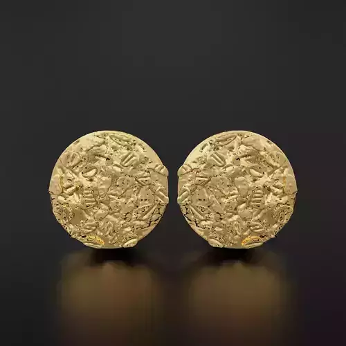Nugget Earrings 3D print model