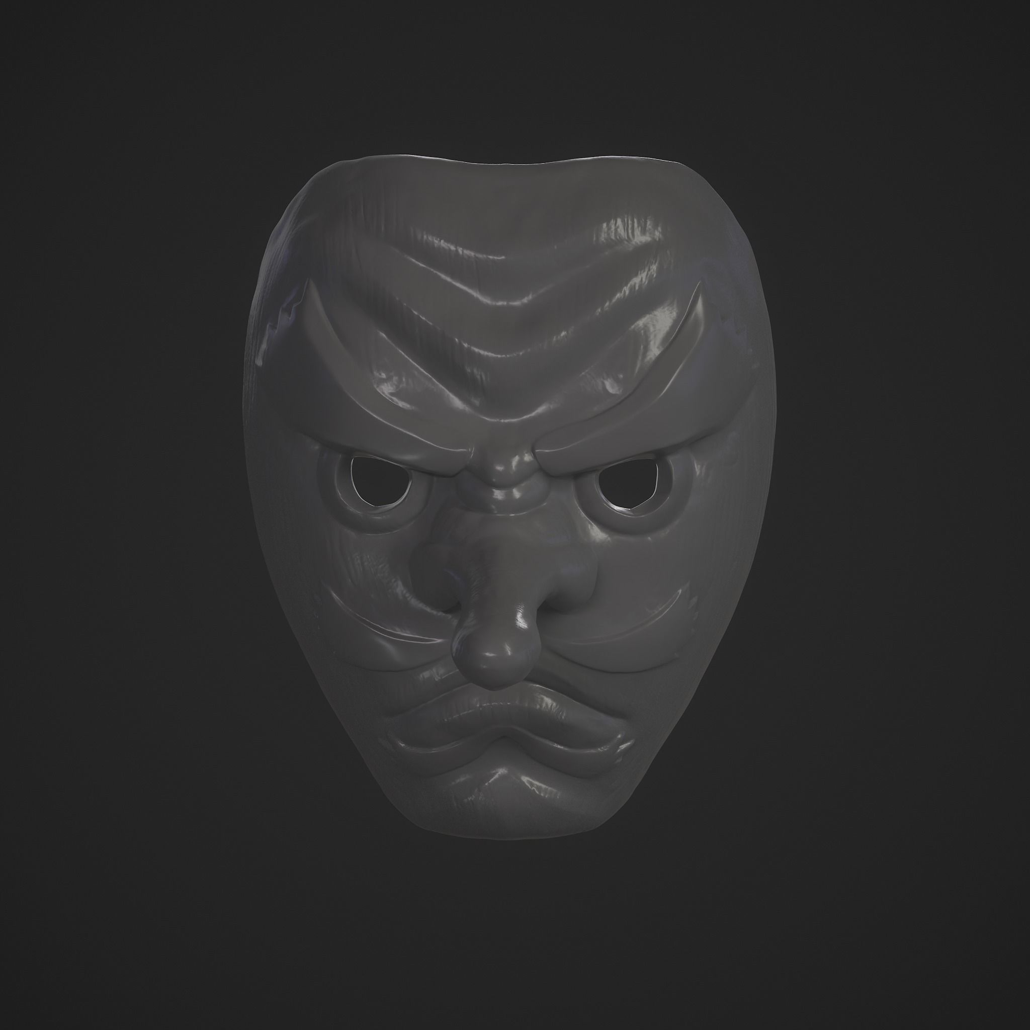 Sakonji Urokodaki from kimetsu no yaiba demon slayer mask 3D model 3D