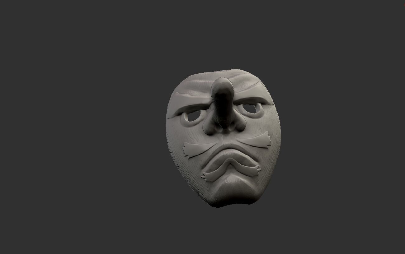 Sakonji Urokodaki from kimetsu no yaiba demon slayer mask 3D model 3D