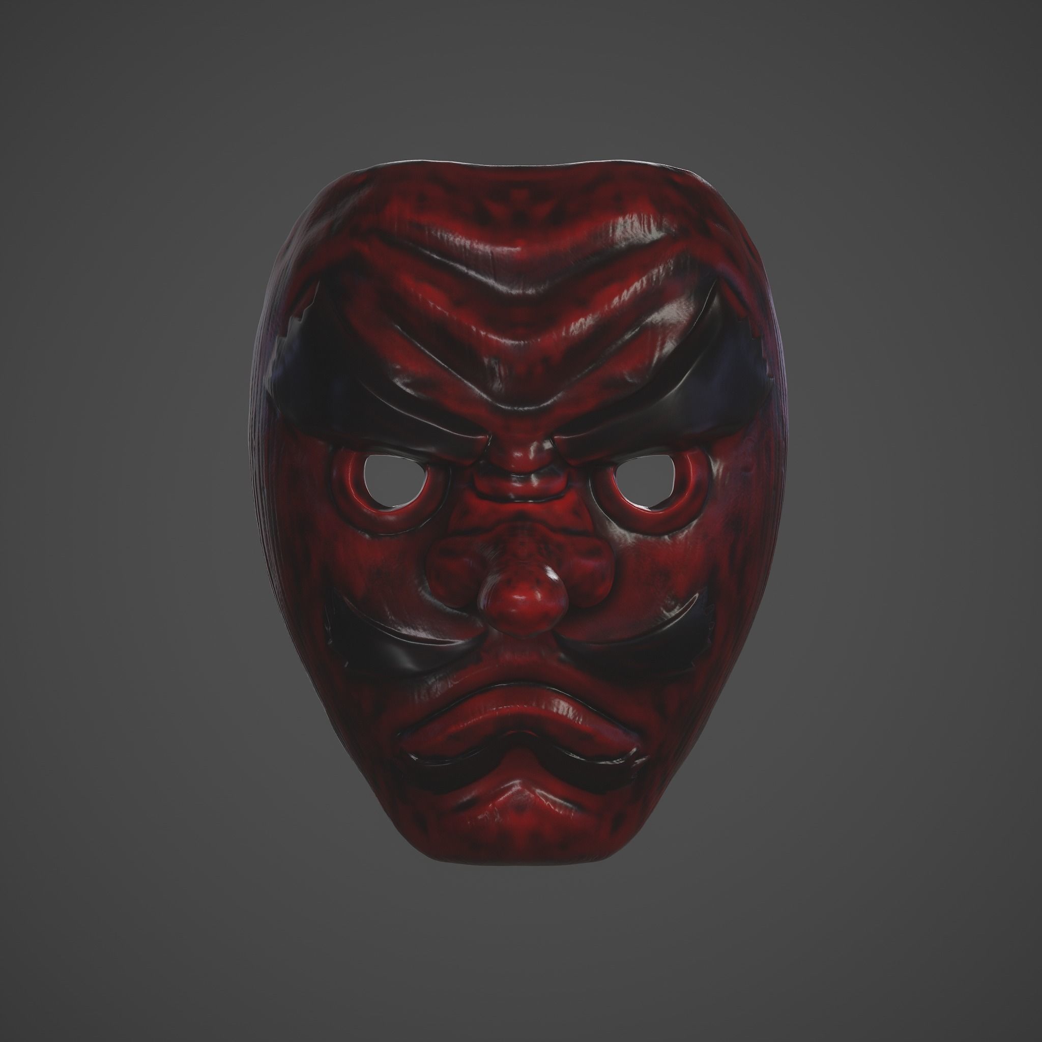 Sakonji Urokodaki from kimetsu no yaiba demon slayer mask 3D model 3D