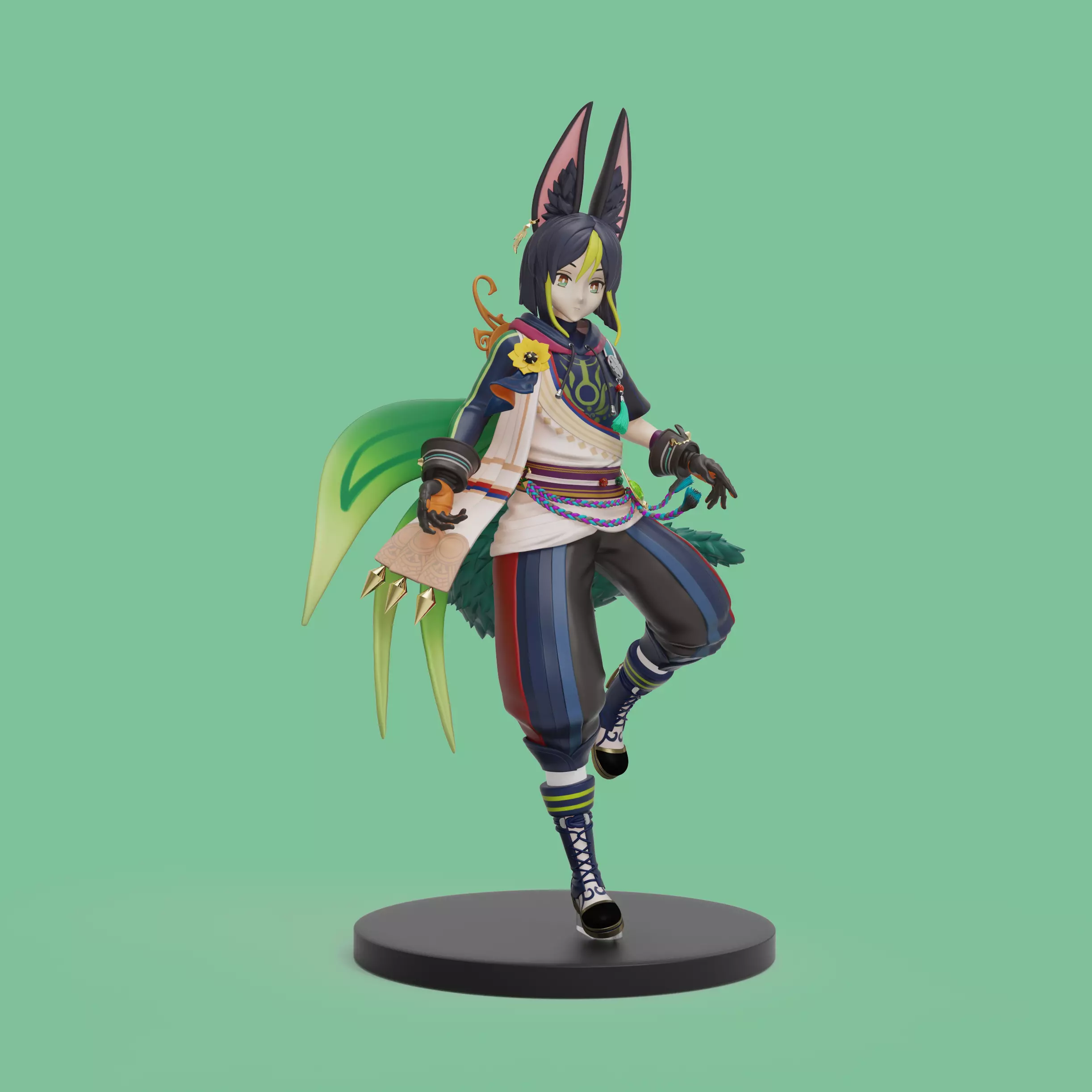 Tighnari Genshin Impact 3D print model
