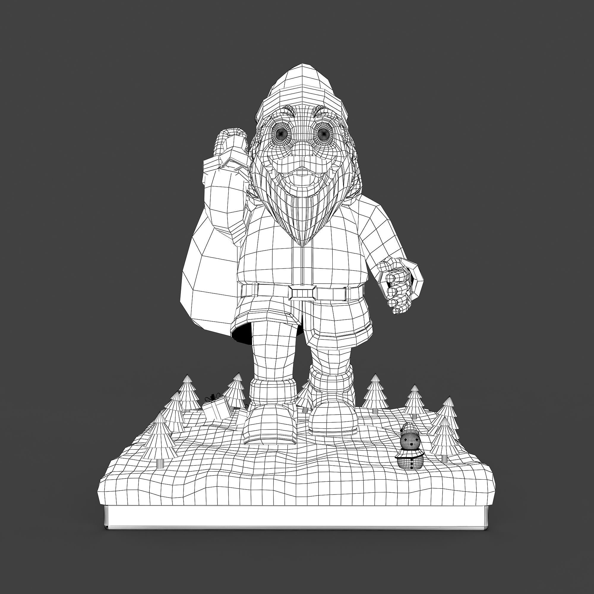 Santa Claus 3D model_10