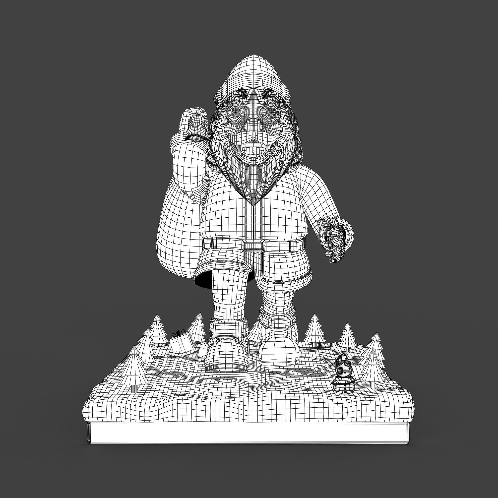 Santa Claus 3D model_9