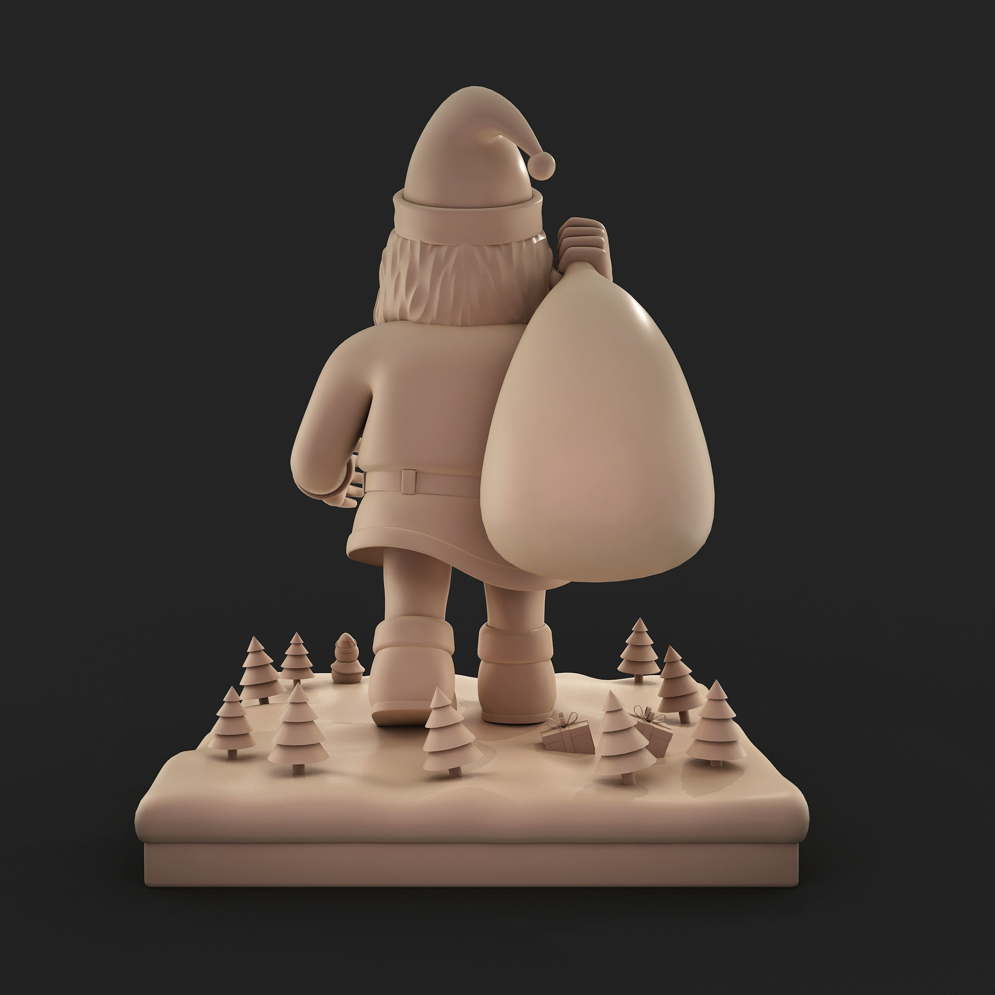 Santa Claus 3D model_6