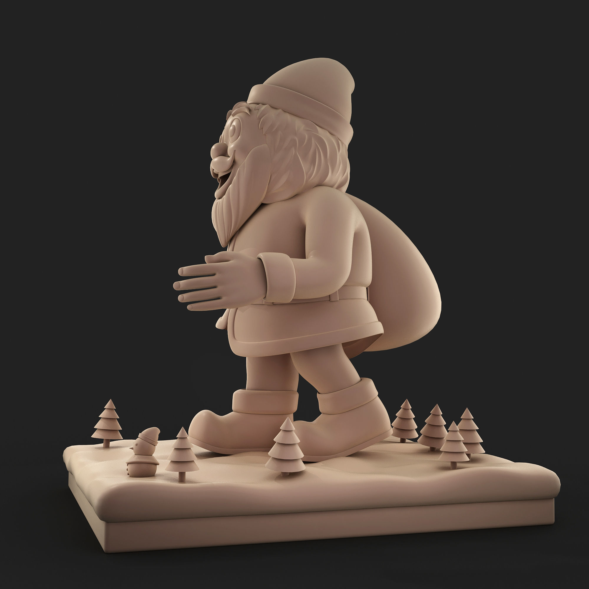 Santa Claus 3D model_8