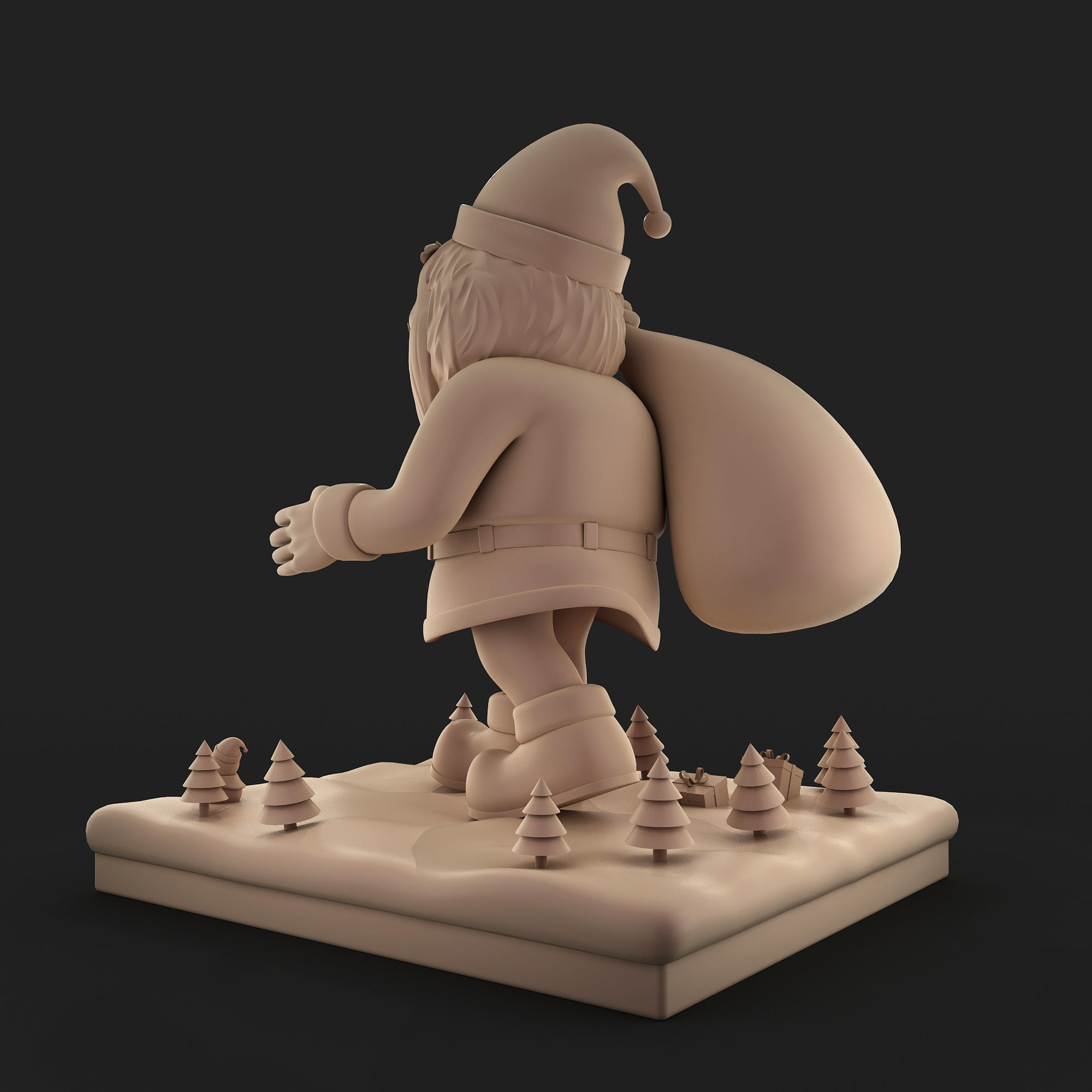 Santa Claus 3D model_4