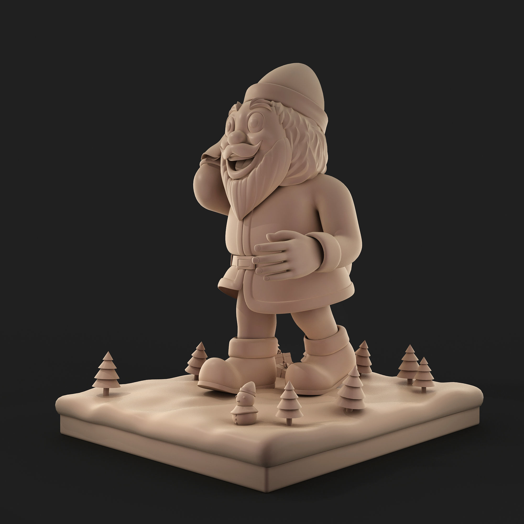 Santa Claus 3D model_3
