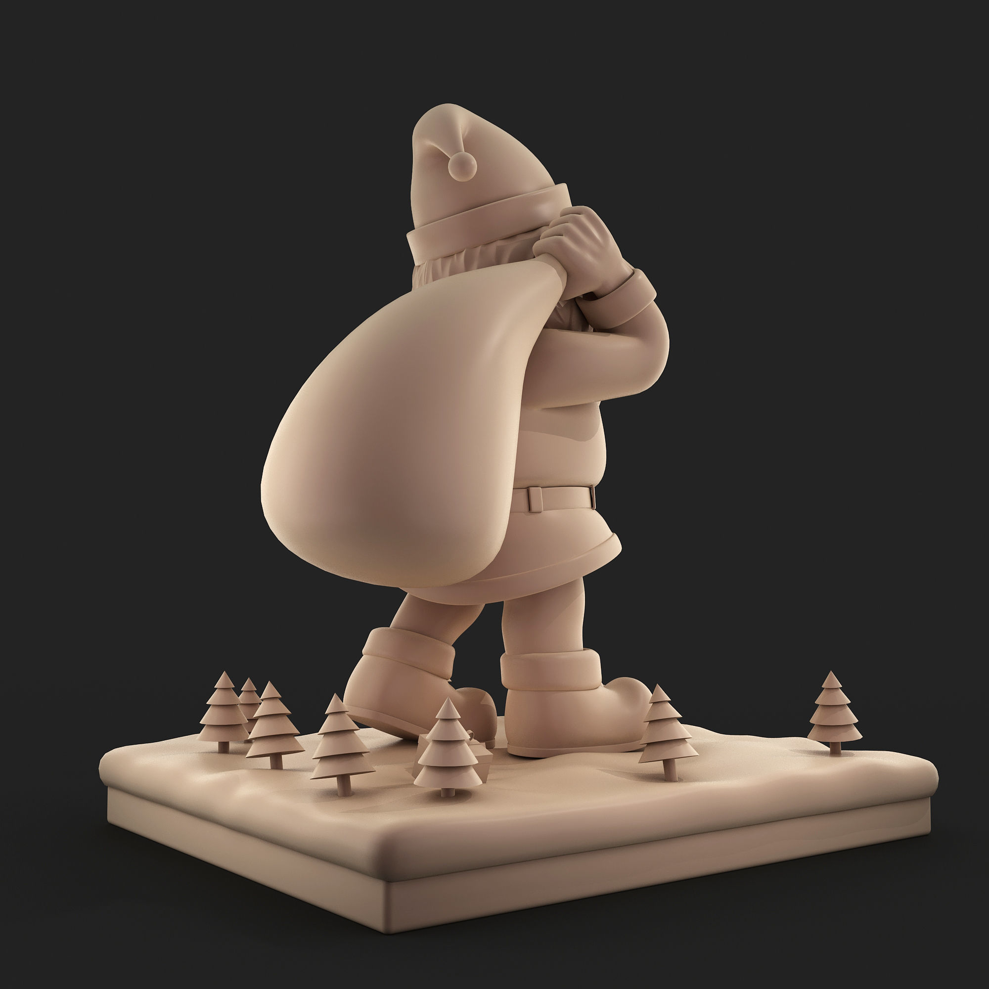 Santa Claus 3D model_5